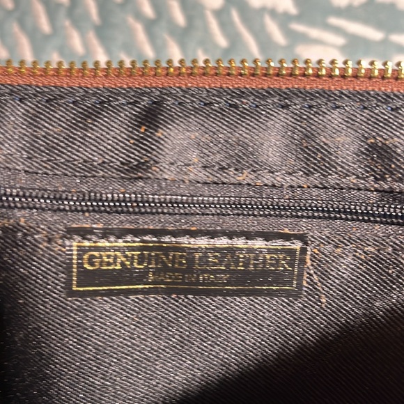 NWT MARLON PURSE MADE IN ITALY BRONZE METALLIC - Picture 6 of 10